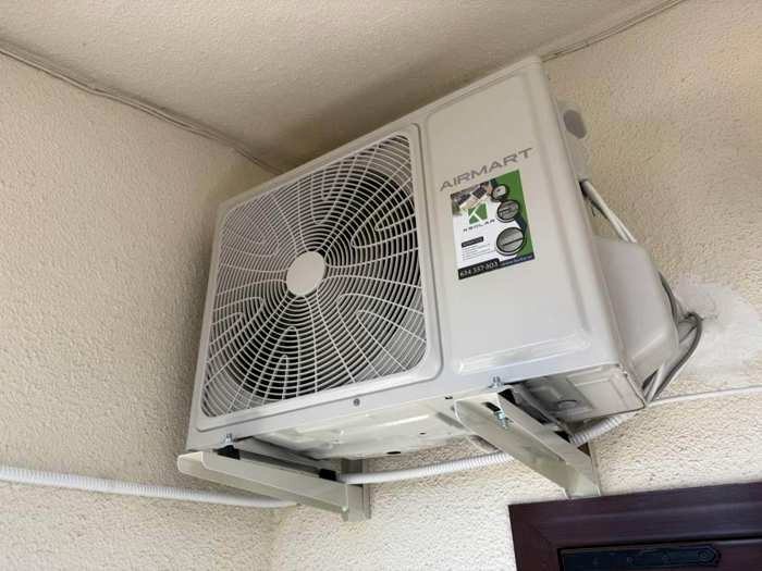 Aire acondicionado instalado por KSOLAR