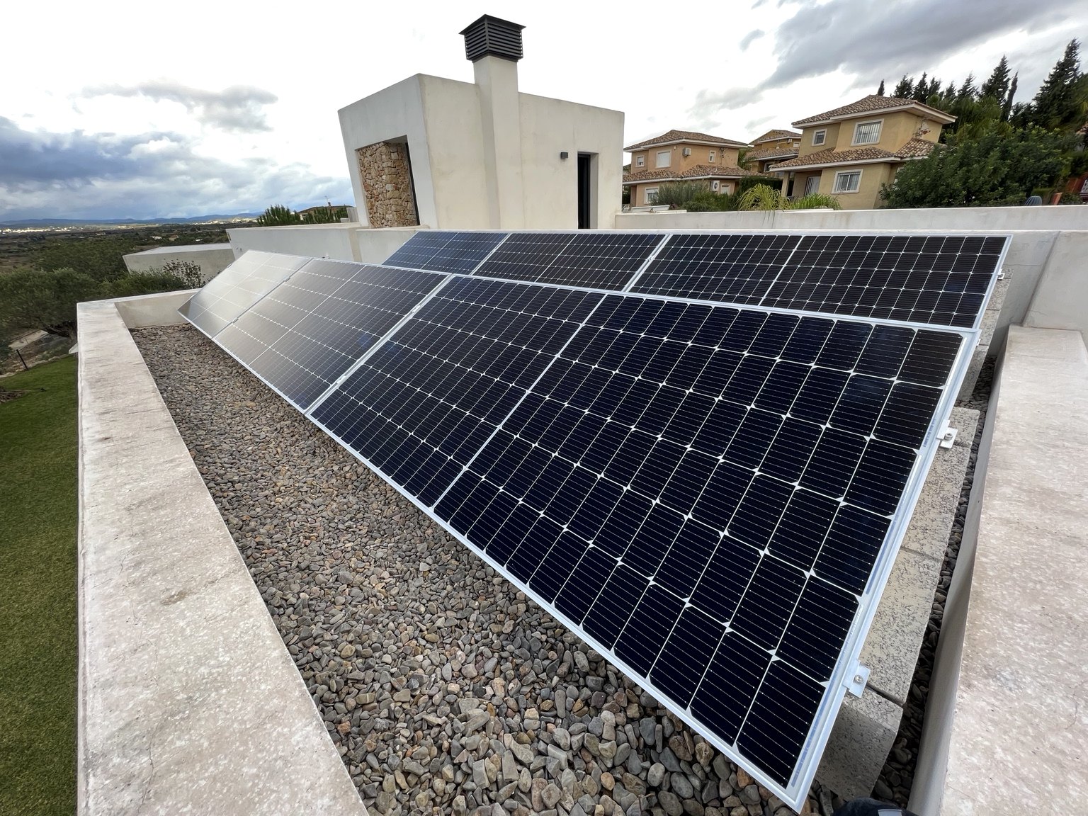 Instalación fotovoltaica real KSOLAR