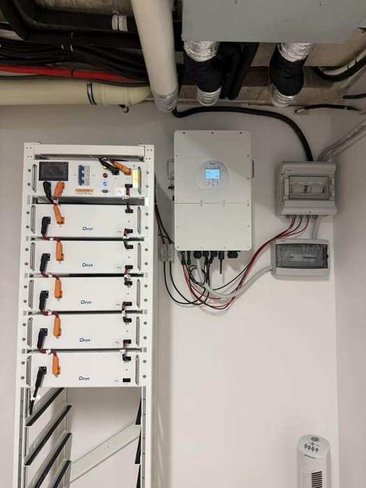 Instalación solar con baterías KSOLAR